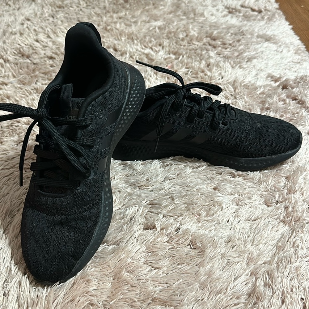All black adidas